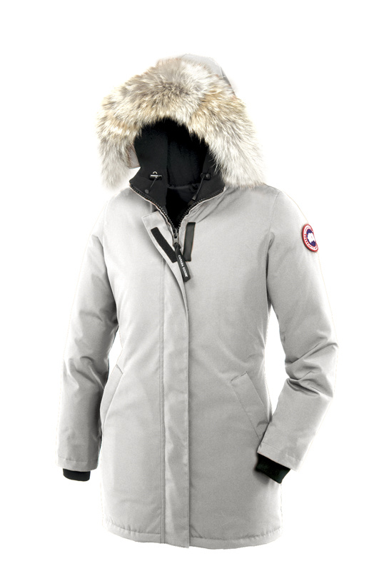 Canada Goose Donne Chiaro Grigio Victoria Parka