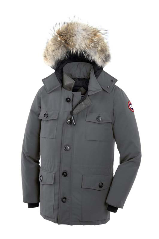 Canada Goose Uomo Grigio Banff Parka