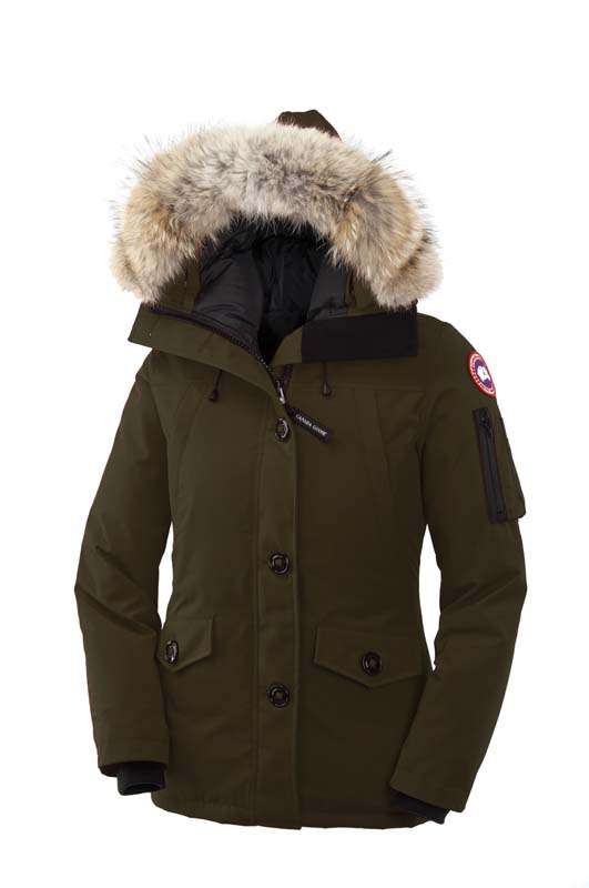 Canada Goose Donne Military Verde Montebello Parka