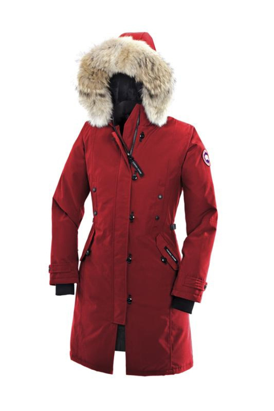 Canada Goose Donne Rosso Kensington Parkas