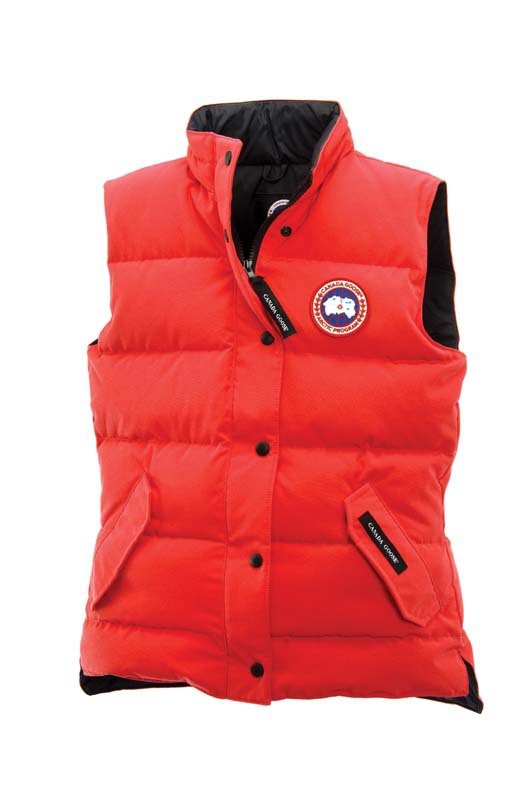Canada Goose Freestyle Gilet Rosso Donne