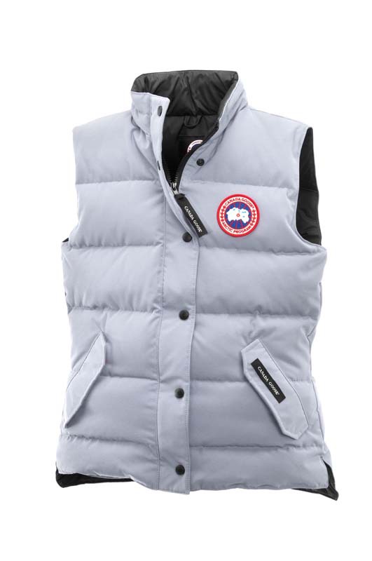 Canada Goose Freestyle Gilet Chiaro Grigio Donne