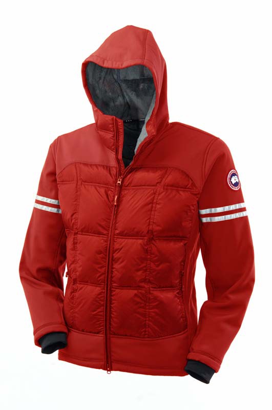 Canada Goose Uomo Rosso Hybridge Hoody Giacche