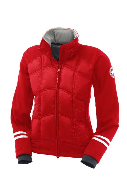 Canada Goose Donne HyBridge Rosso Giacche