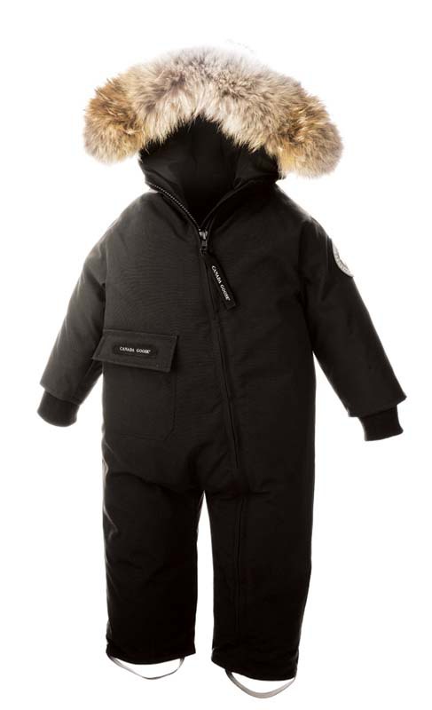 Bambino Canada Goose Snowsuit Bunting Nero