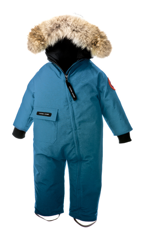 Bambino Canada Goose Snowsuit Bunting Blu Topaz