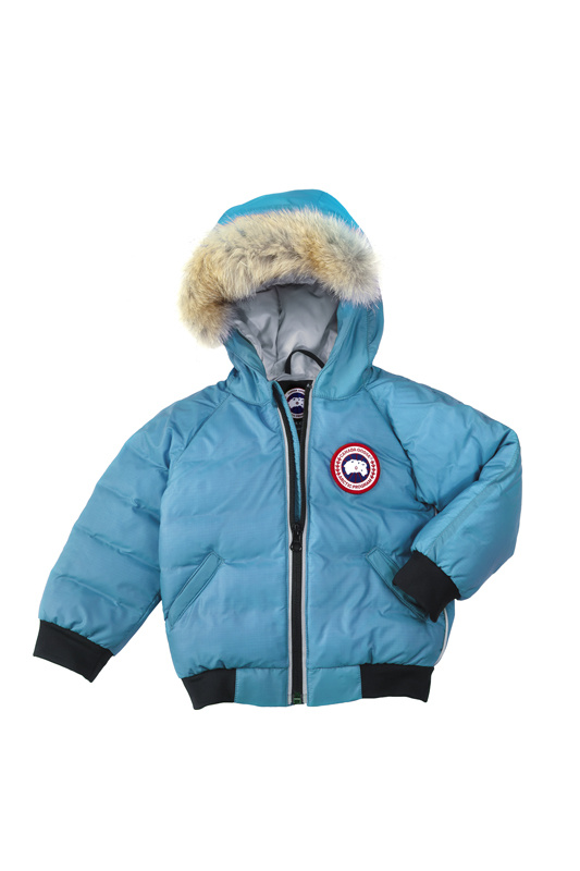 Bambino Canada Goose Elijah Bomber Blu Topaz