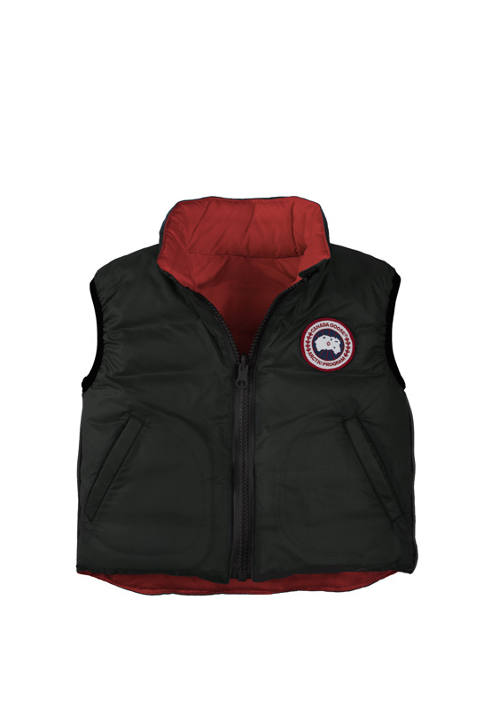 Bambino Canada Goose Reversible Gilet Nero