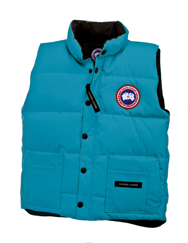 Canada Goose Freestyle Gilet Blu Topaz Bambino