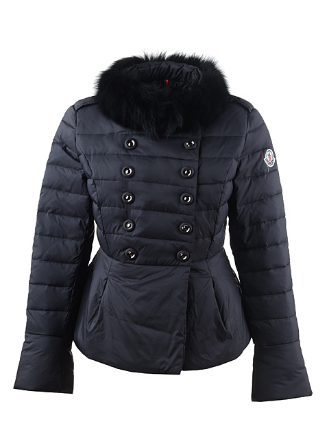 2016 Piumini Moncler Doppiopetto Nero