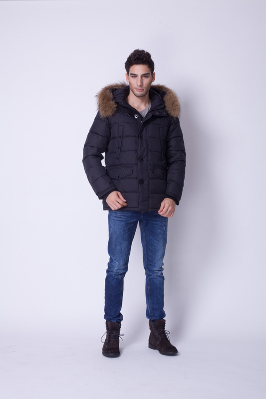 Piumini Moncler Uomo Affton Nero