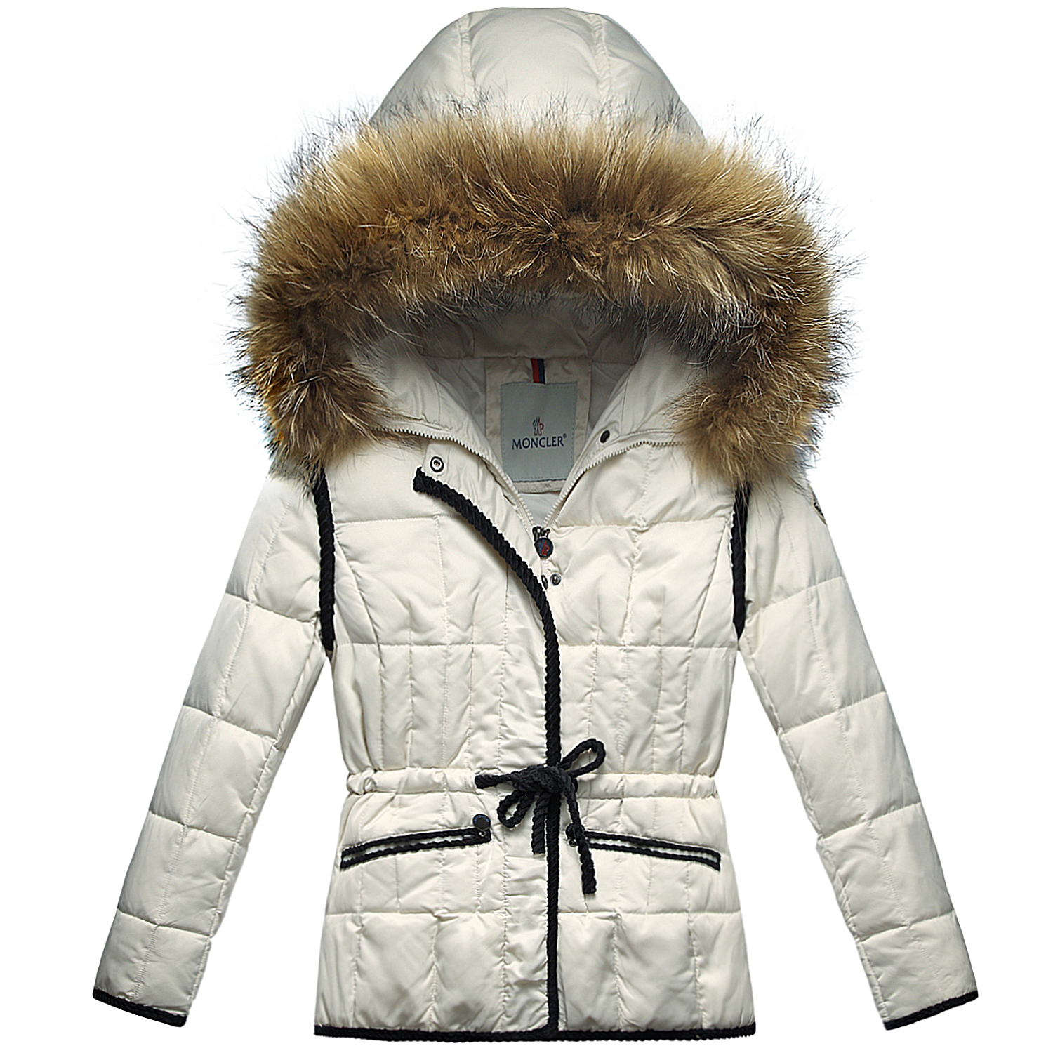 Piumini Moncler Moda Donna Bianco