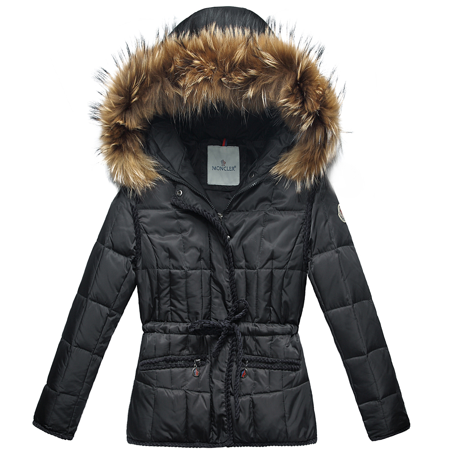 Piumini Moncler Moda Donna Nero