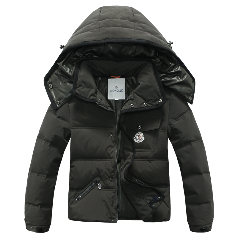 Piumini Moncler Branson Bambini Oliva