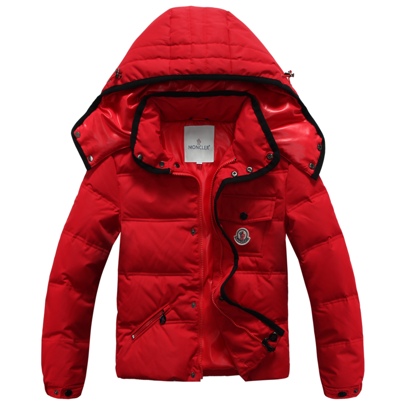 Piumini Moncler Branson Bambini Rosso