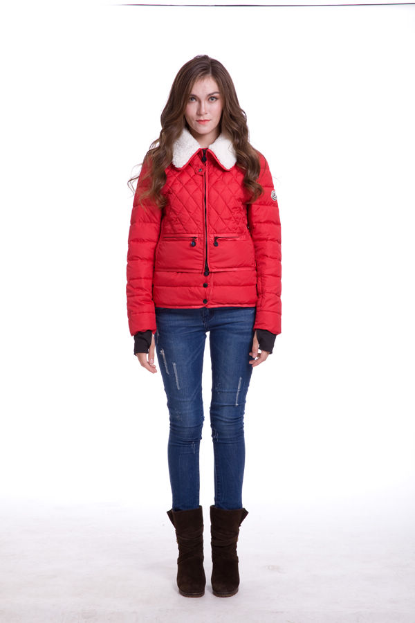 Piumini Moncler 2016 Caldi Rosso