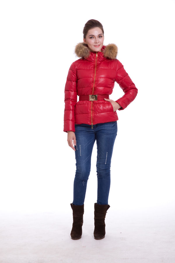 Piumini Moncler Donna Angers Rosso