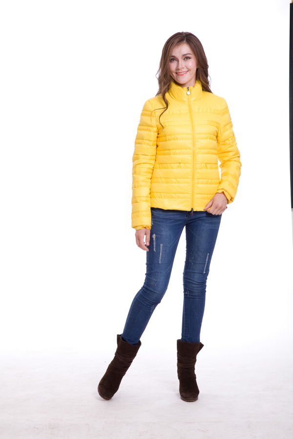 Piumini Moncler Donna Luce Giallo