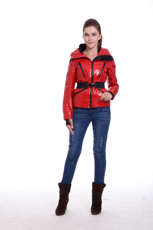 Piumini Moncler Ski Rosso