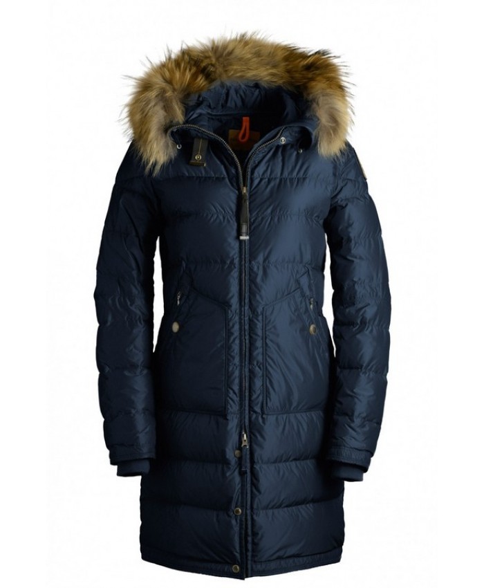 Parajumpers Donna High Fill Power Light Long Bear Piumino Marino