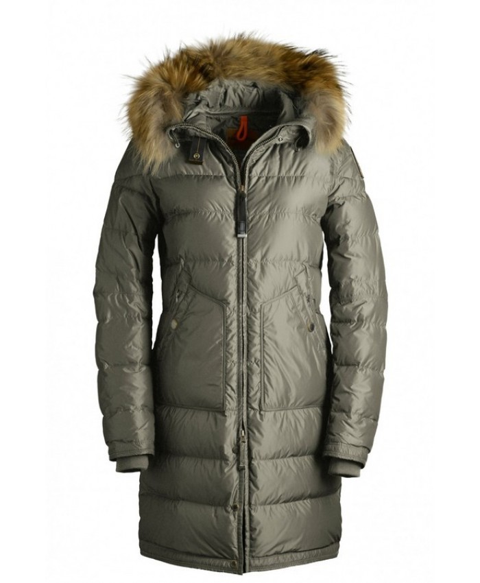 Parajumpers Donna High Fill Power Light Long Bear Piumino Sage