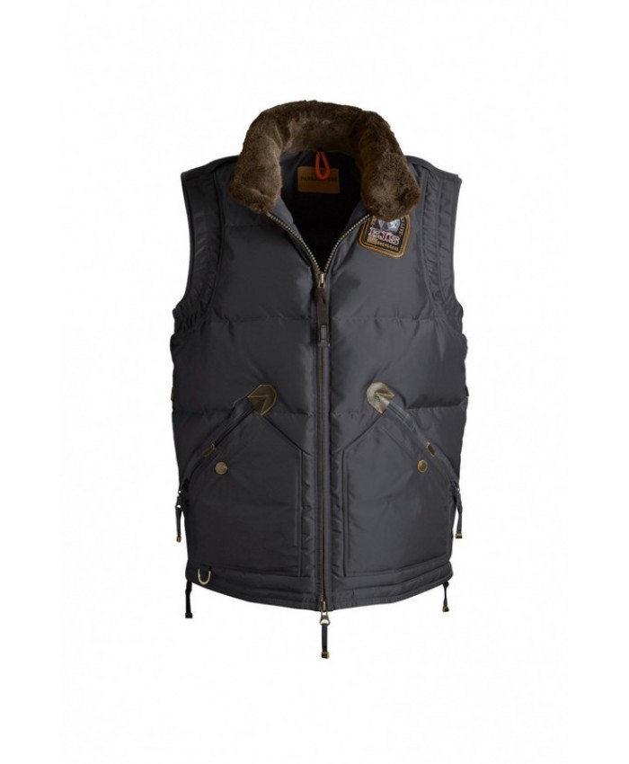 Parajumpers Uomo Masterpiece Kobuk Down Vest Asfalt