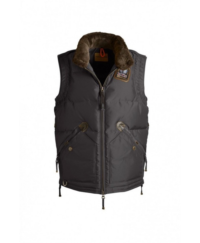 Parajumpers Uomo Masterpiece Kobuk Down Vest Marrone