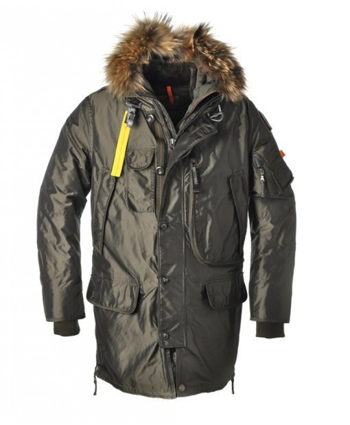 Parajumpers M-Kodiak Giacche Hooded Outerwear Parka Oliva