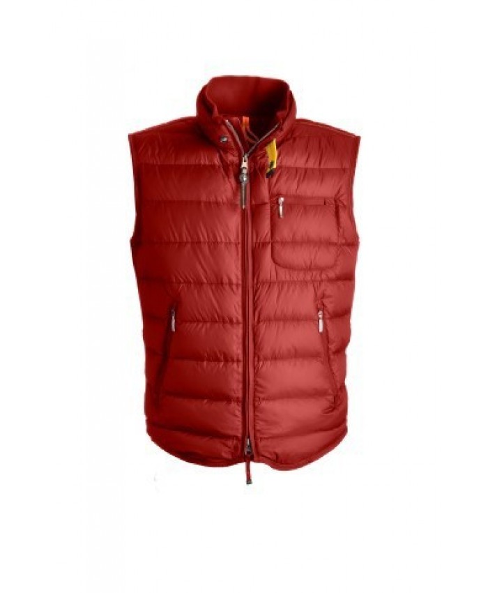 Parajumpers Rosso Bear Leather Vest