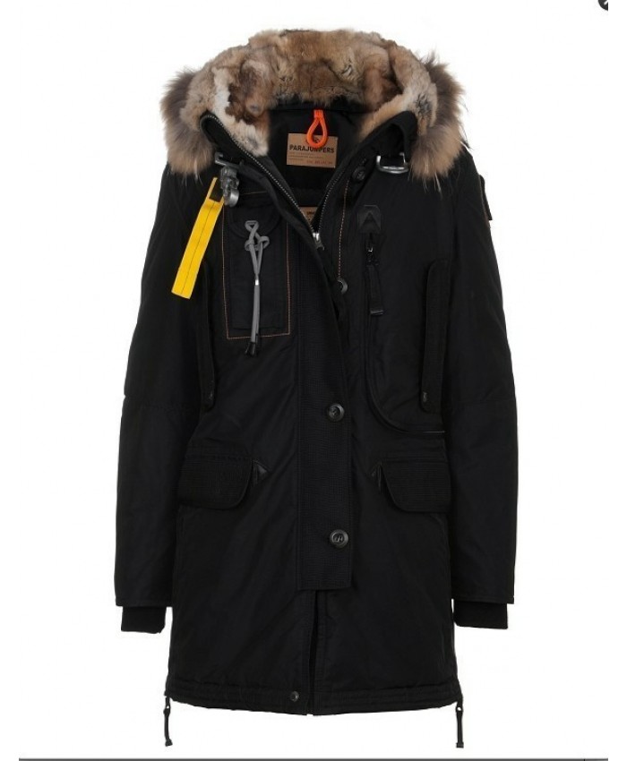 Parajumpers Kodiak Parka Piumino Donna Nero