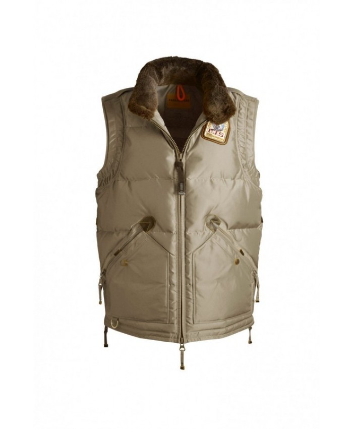 Parajumpers Uomo Masterpiece Kobuk Vest Cappuccino