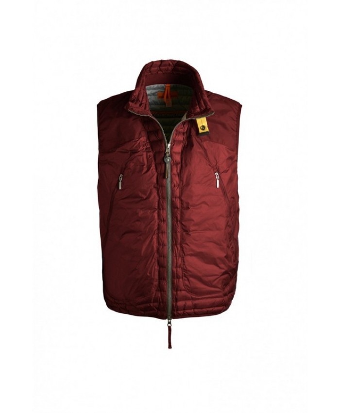 Parajumpers Uomo Featherweight Hermann Vest Rosso